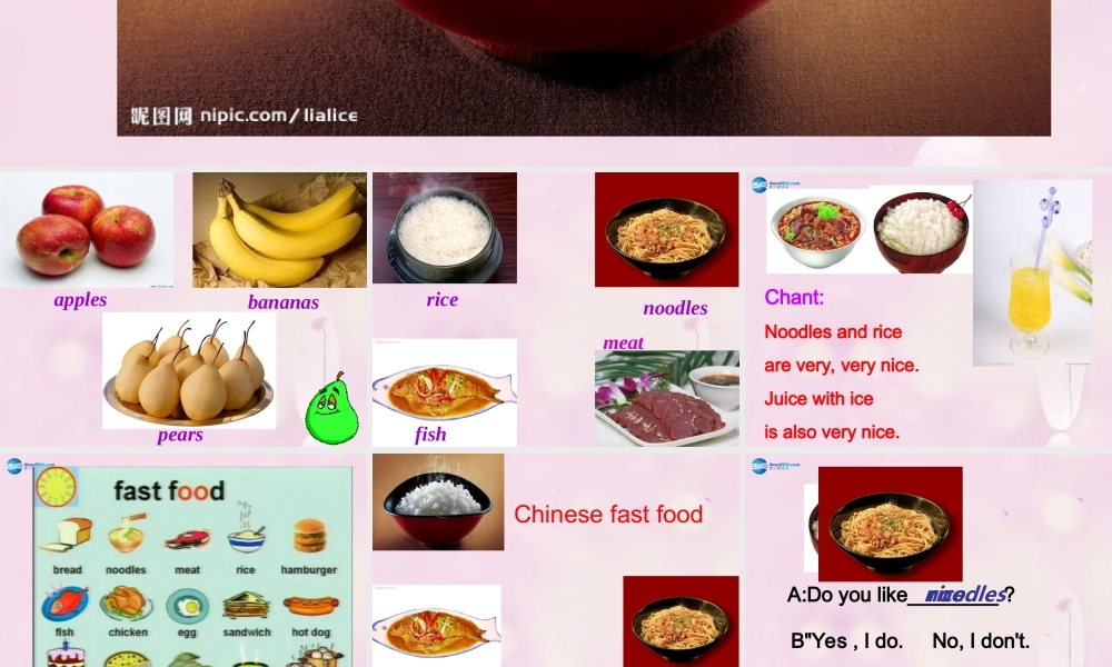 2014秋四年级英语上册 Module 4 Unit 1 Do you want some rice课件4 外研版（三起）