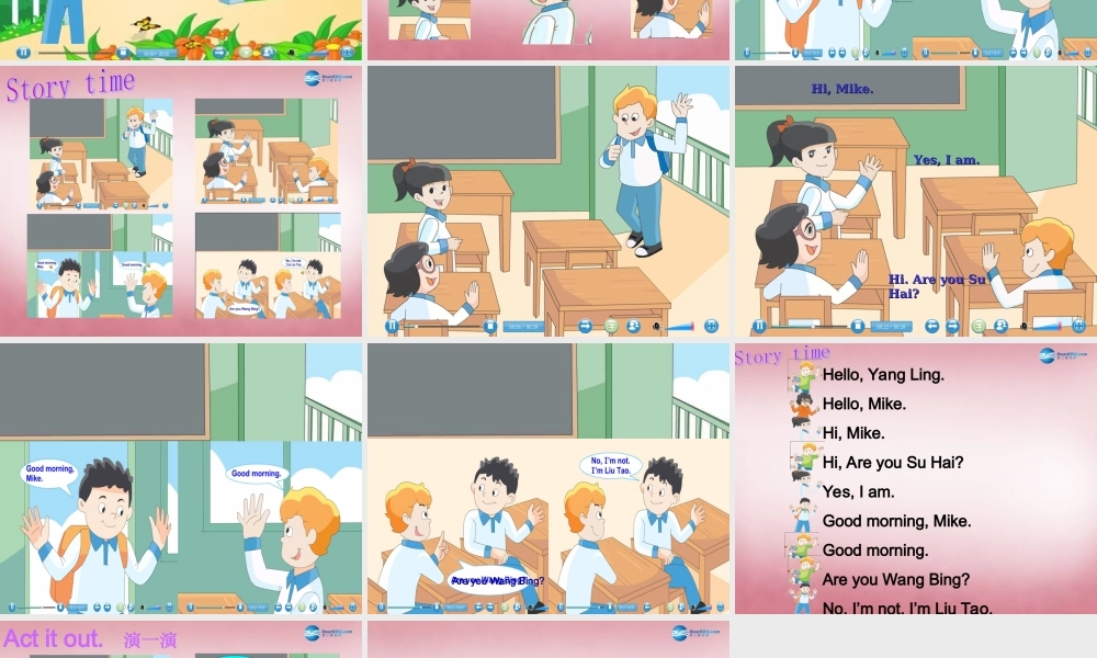 三年级英语上册 Unit2 I'm Liu Tao课件2 译林版