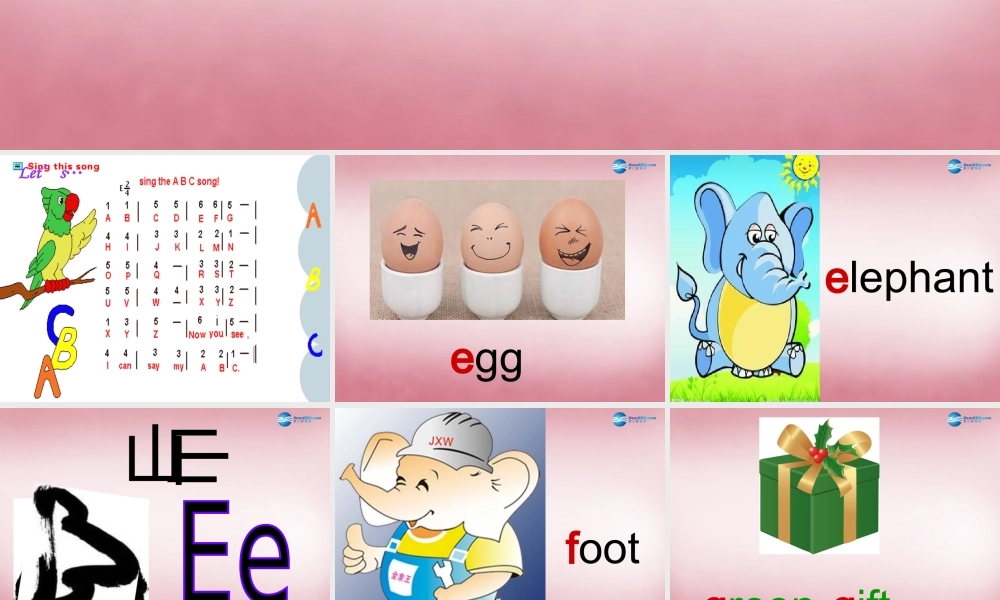 三年级英语上册 Unit3 Look at me（第3课时）课件 人教PEP