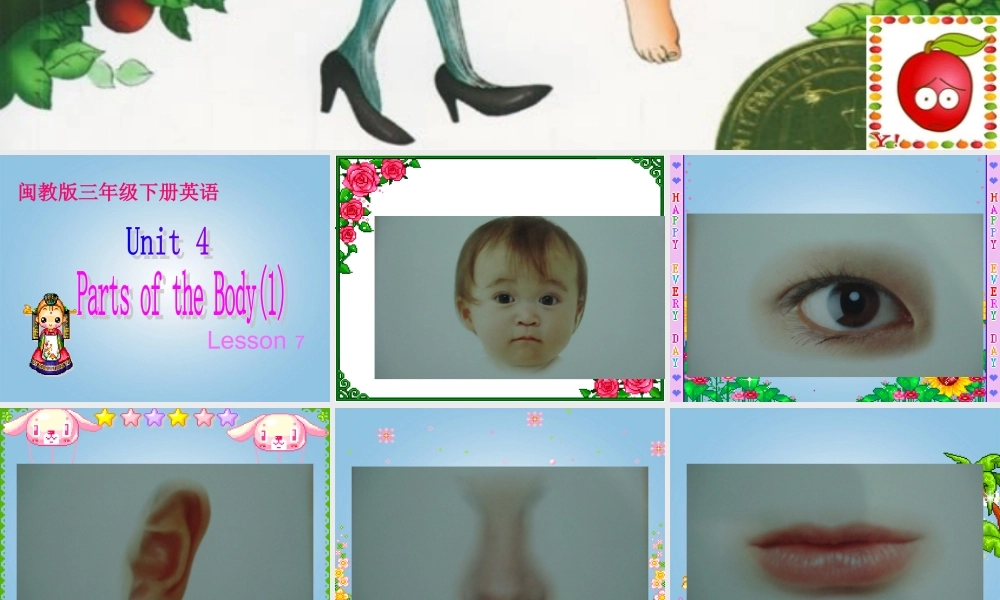 Lesson 7 parts of the Body [1]