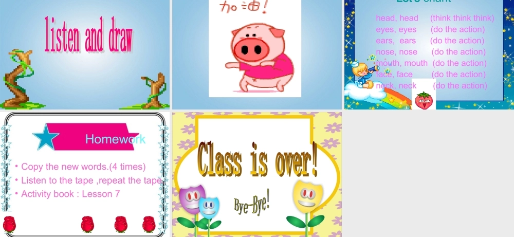 Lesson 7 parts of the Body [1]