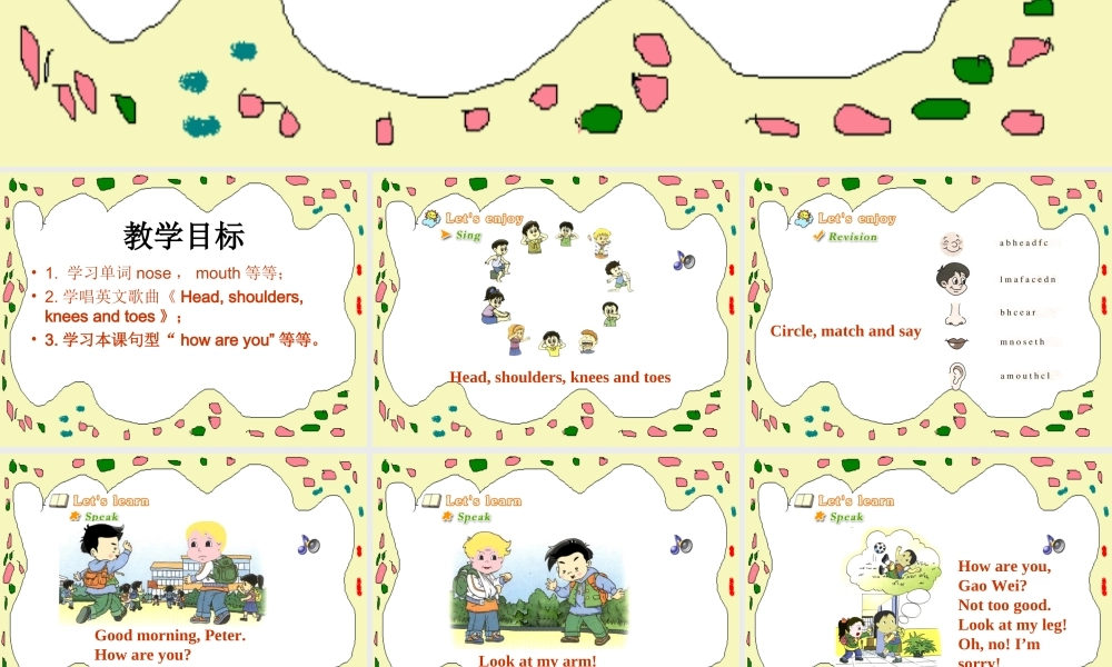 Look at my nose.(二)