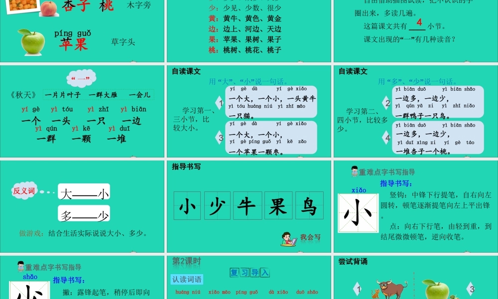 7 大小多少课件