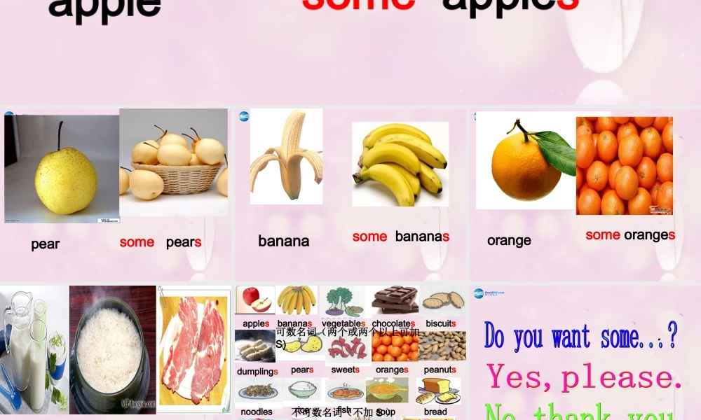 2014秋四年级英语上册 Module 6 Unit 1 Can I have some sweets课件2 外研版（三起）