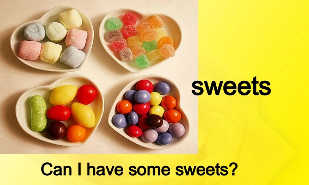 2014秋四年级英语上册 Module 6 Unit 1 Can I have some sweets课件3 外研版（三起）