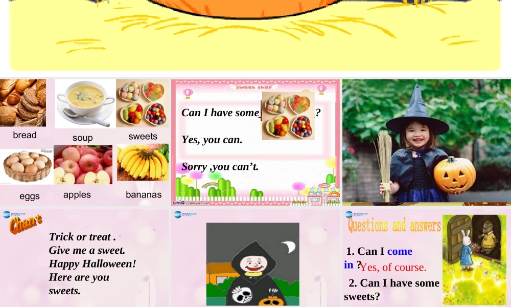 2014秋四年级英语上册 Module 6 Unit 2 Happy Halloween课件1 外研版（三起）