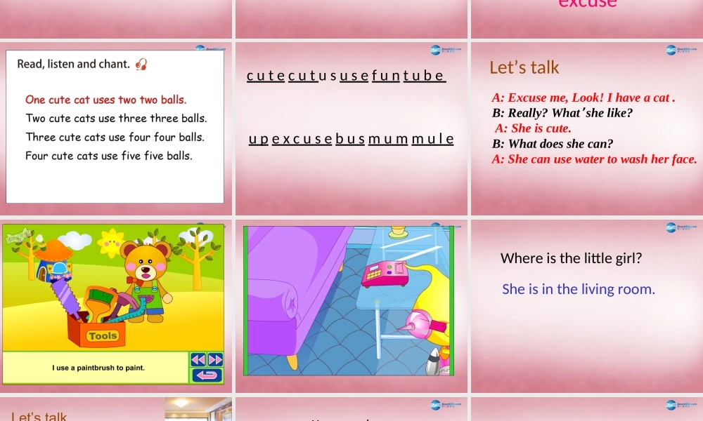 2014年秋四年级英语上册 Unit4 My Home（第三课时）课件 人教PEP