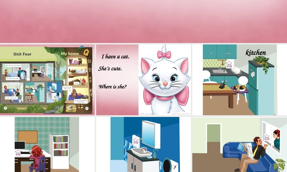 2014年秋四年级英语上册 Unit4 My Home课件1 人教PEP