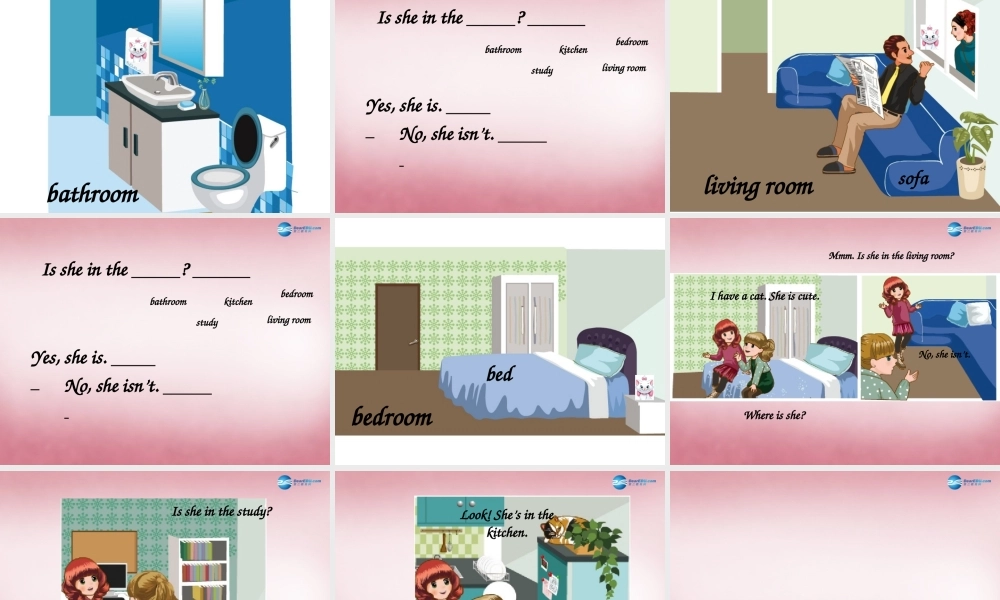 2014年秋四年级英语上册 Unit4 My Home课件1 人教PEP