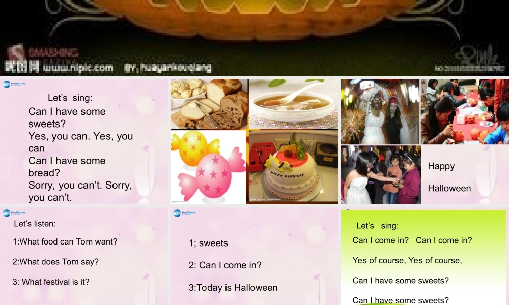 2014秋四年级英语上册 Module 6 Unit 2 Happy Halloween课件3 外研版（三起）