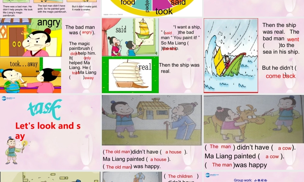 2014秋四年级英语上册 Module 6 Unit 2 He didn’t come back课件2 外研版（一起）