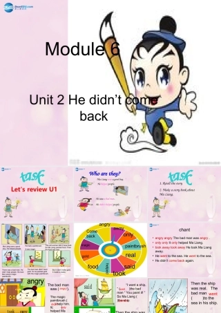 2014秋四年级英语上册 Module 6 Unit 2 He didn’t come back课件2 外研版（一起）
