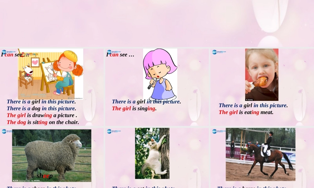 2014秋四年级英语上册 Module 7 Unit 1 There is a horse in this photo课件2 外研版（三起）