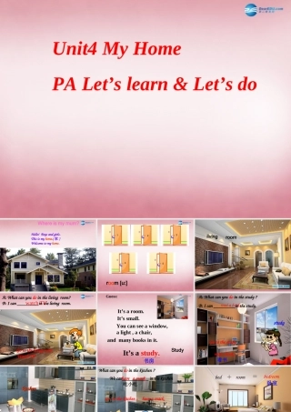2014年秋四年级英语上册 Unit4 My Home课件4 人教PEP