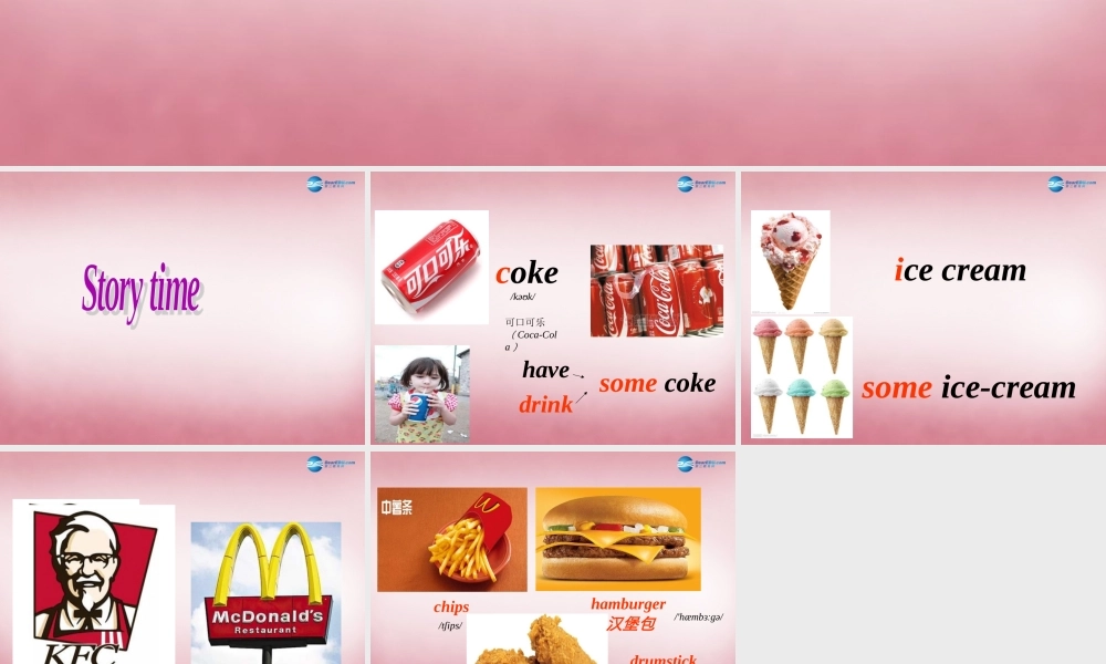 三年级英语上册 Unit5 Let’s eat（第5课时）课件2 人教PEP6