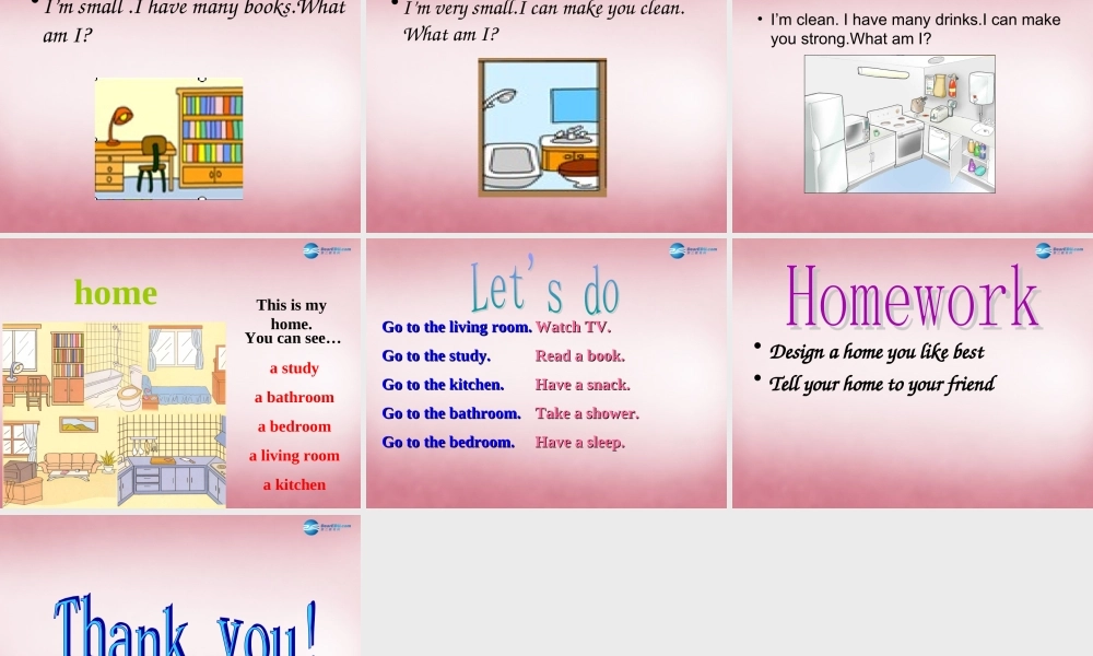 2014年秋四年级英语上册 Unit4 My Home课件5 人教PEP