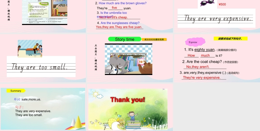 Part B Read and write Let's check Part C Story time课件