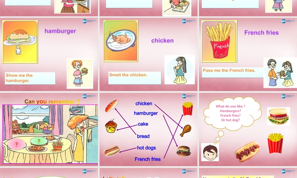 三年级英语上册 Unit5 Let’s eat课件5 人教PEP