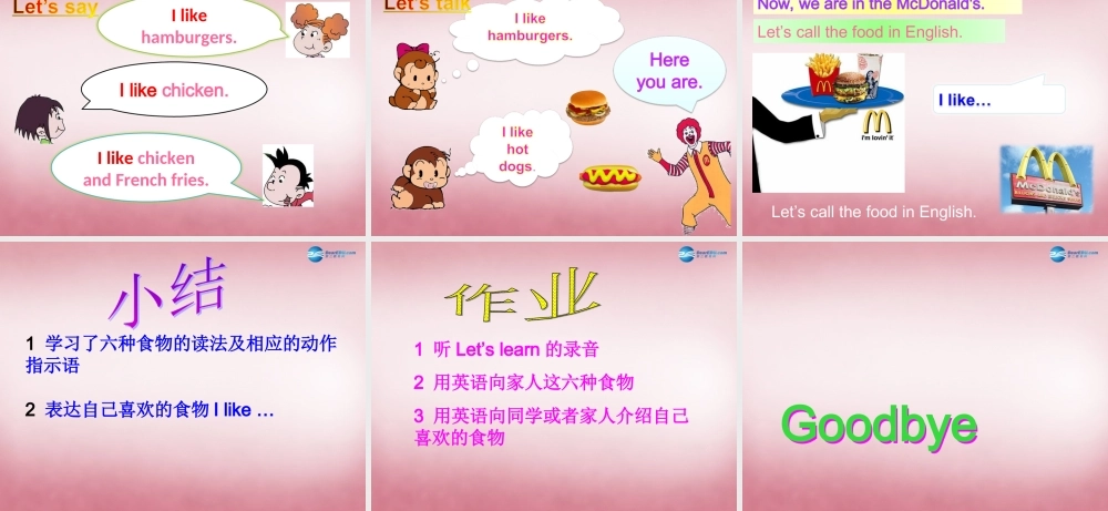 三年级英语上册 Unit5 Let’s eat课件5 人教PEP