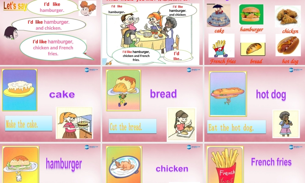 三年级英语上册 Unit5 Let’s eat课件6 人教PEP