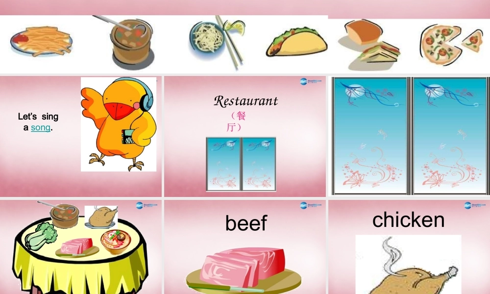 2014年秋四年级英语上册 Unit5 Dinner is ready 课件7 人教PEP