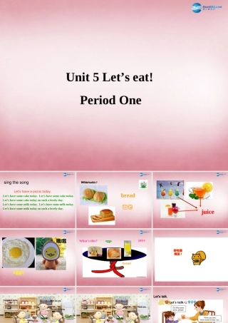 三年级英语上册 Unit5 Let’s eat课件7 人教PEP