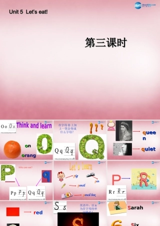 三年级英语上册 Unit5 Let’s eat课件8 人教PEP