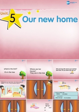 2014年秋四年级英语上册 Unit5 Our new home课件1 译林版