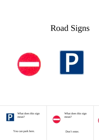 Road Signs