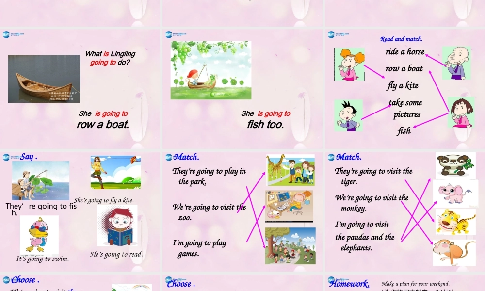 2014秋四年级英语上册 Module 8 Unit 2 Sam is going to ride horse课件3 外研版（三起）