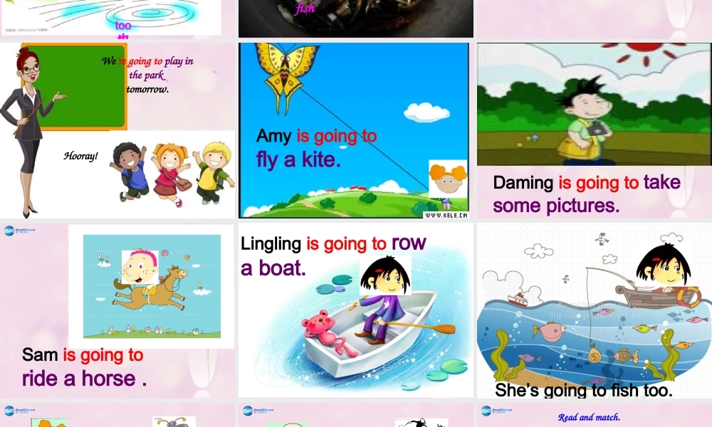 2014秋四年级英语上册 Module 8 Unit 2 Sam is going to ride horse课件5 外研版（三起）