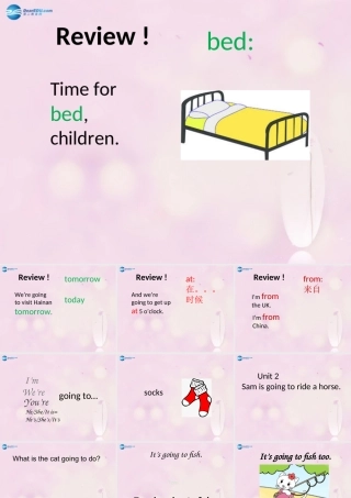 2014秋四年级英语上册 Module 8 Unit 2 Sam is going to ride horse课件6 外研版（三起）