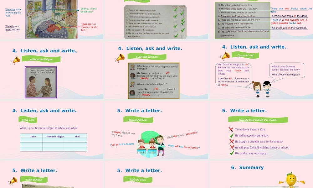 2020春六年级英语下册 Starter unit Join us（第2课时）课件+素材 剑桥版