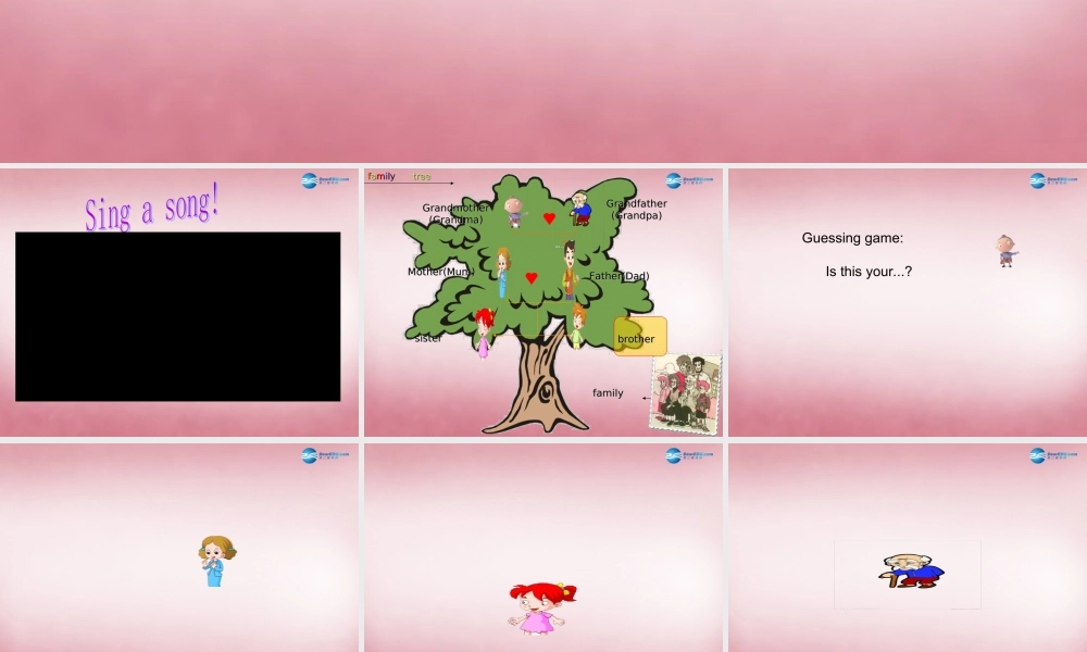 2014年秋四年级英语上册 Unit6 Meet My Family 课件1 人教PEP