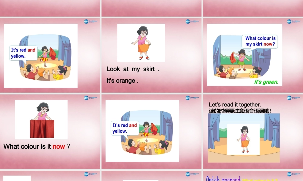 三年级英语上册 Unit6 Colours课件7 译林版