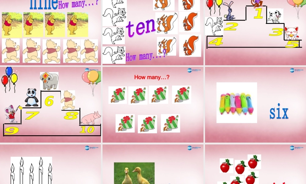 三年级英语上册 Unit6 Happy birthday课件2 人教PEP