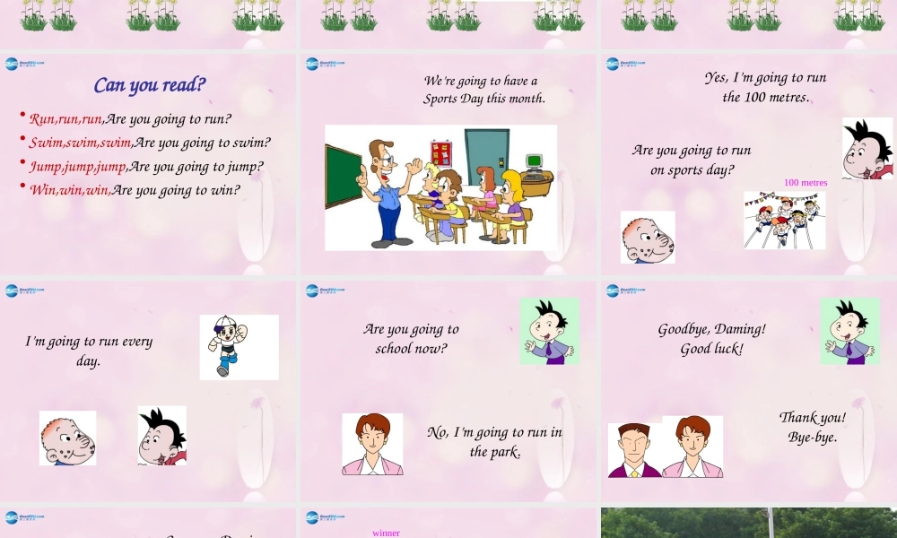 2014秋四年级英语上册 Module 9 Unit 2 I’m going to do the high jump课件2 外研版（三起）