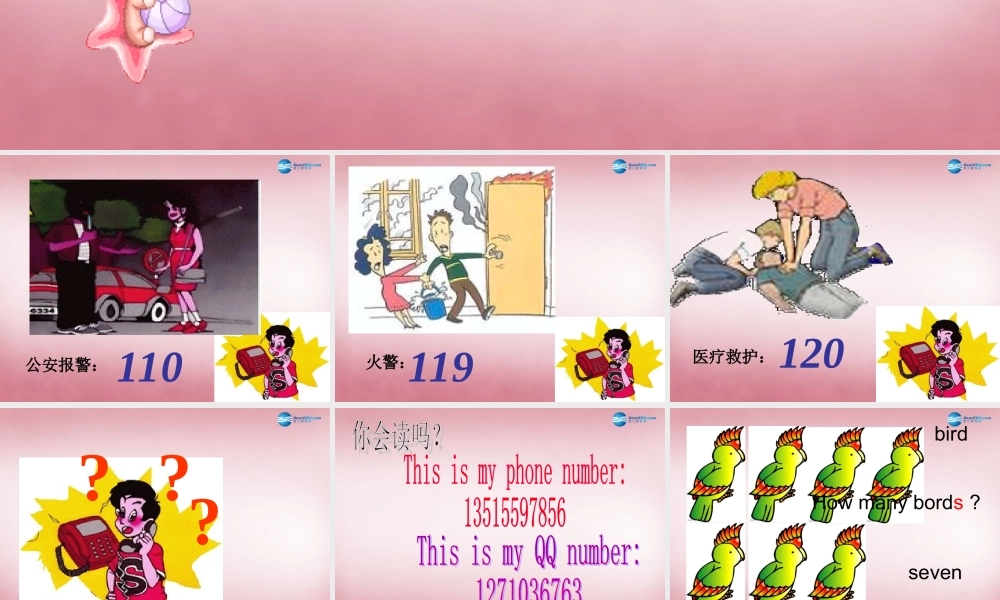 三年级英语上册 Unit6 Happy birthday课件3 人教PEP