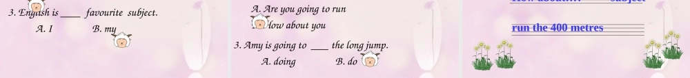 2014秋四年级英语上册 Module 9 Unit 2 I’m going to do the high jump课件4 外研版（三起）