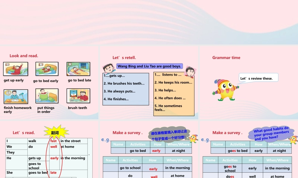 Unit 2 Good habits (2) 课件