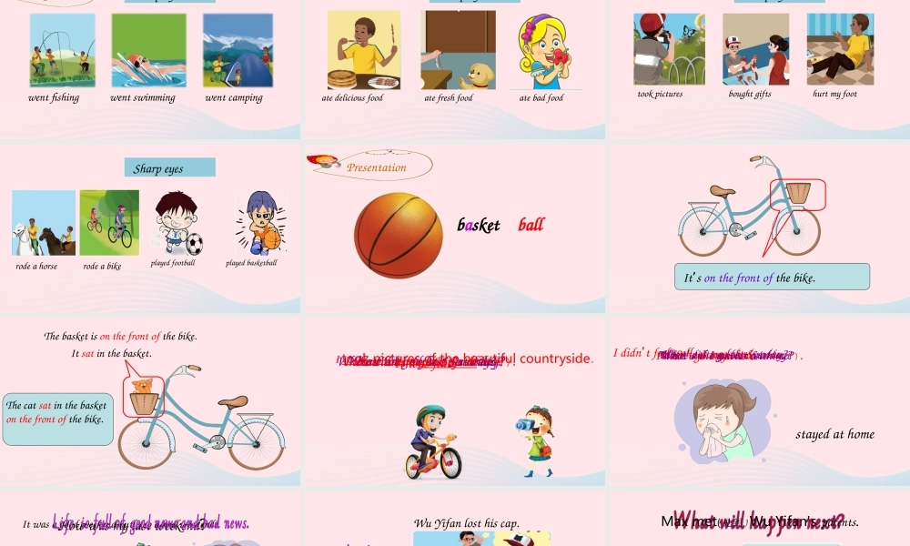 2020春六年级英语下册 Unit 3 Where did you go B Read and write课件（含教学思路） 人教PEP版