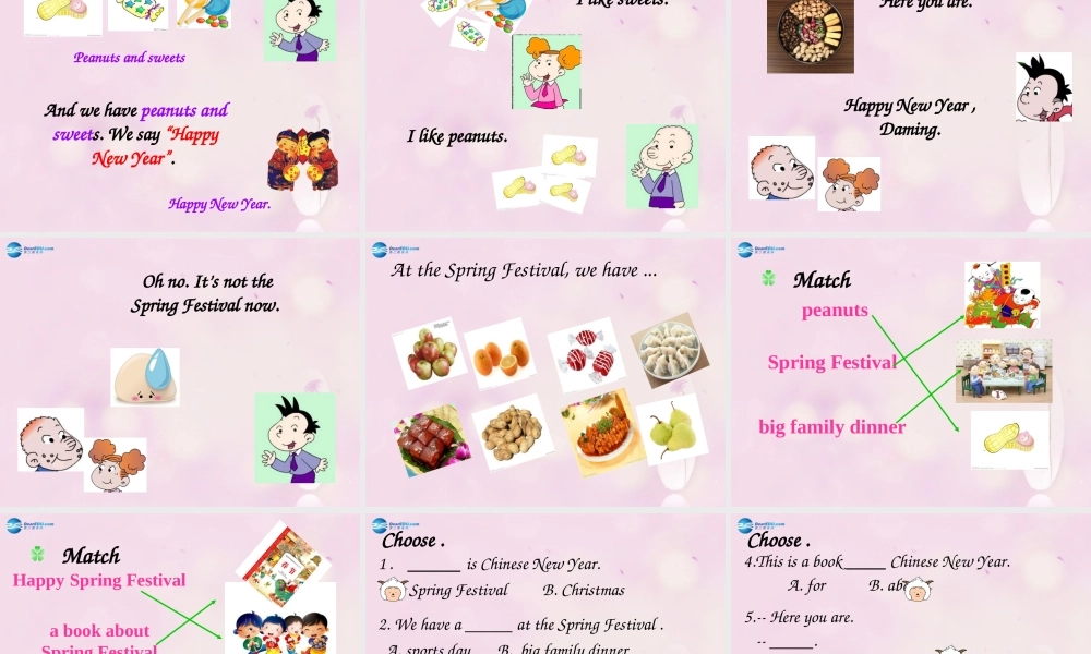 2014秋四年级英语上册 Module 10 Unit 1 We have a big family dinner课件5 外研版（三起）