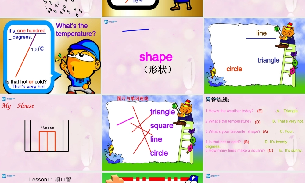 2014秋六年级英语上册 Lesson 11 Mr. Wood Teaches a Science Lesson课件2 冀教版