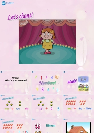 2014秋四年级英语上册 Unit 2 What’s your number课件4 人教版（精通）