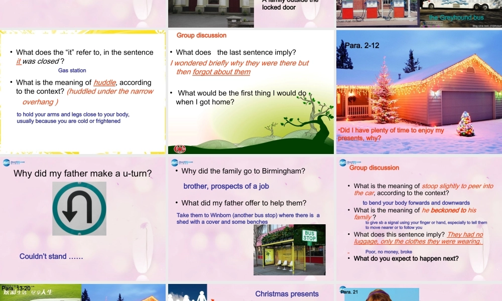 2014秋六年级英语上册 Lesson 22 It’s Christmas Morning课件1 冀教版