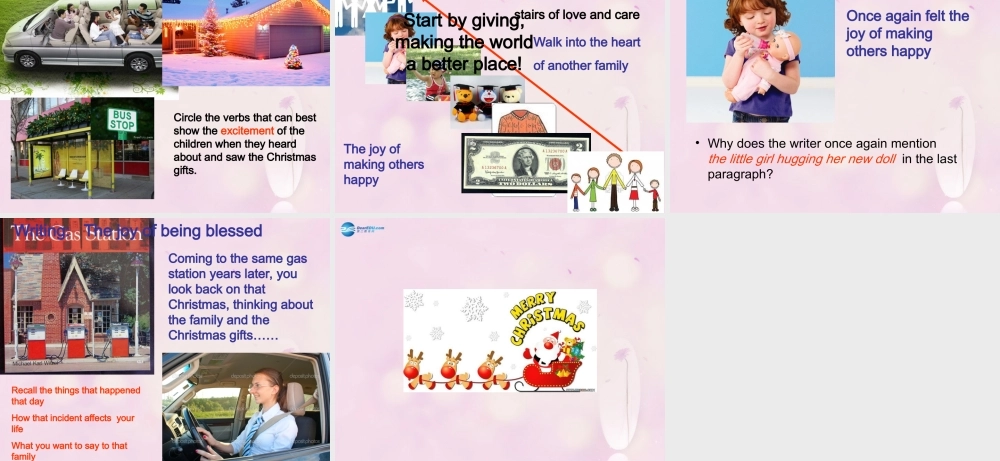 2014秋六年级英语上册 Lesson 22 It’s Christmas Morning课件1 冀教版