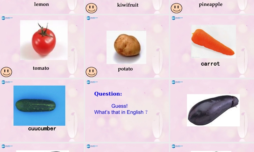 2014秋四年级英语上册 Unit 3 It’s a pineapple课件4 人教版（精通）