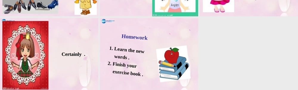 2014秋四年级英语上册 Unit 5 I like those shoes课件1 人教版（精通）