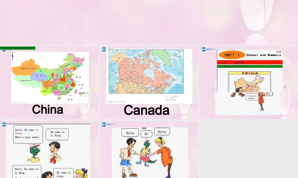 2014秋三年级英语上册 Lesson 1 Hello课件3 冀教版