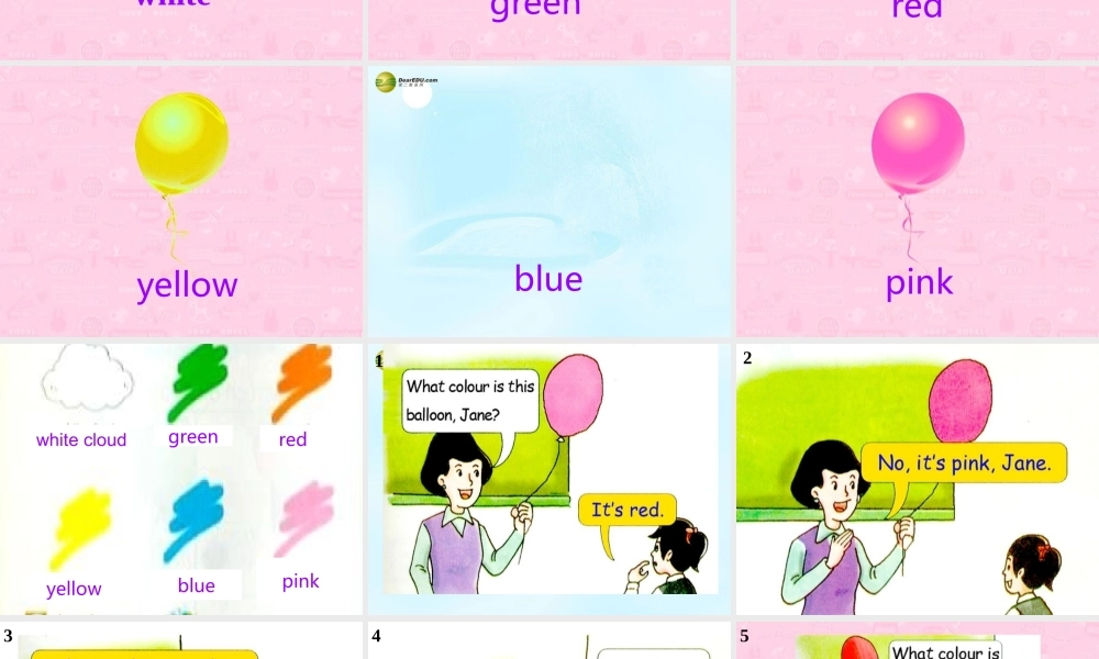 三年级英语下册 Unit 3 What colour is this balloon？课件（1） 新版（湘少版）